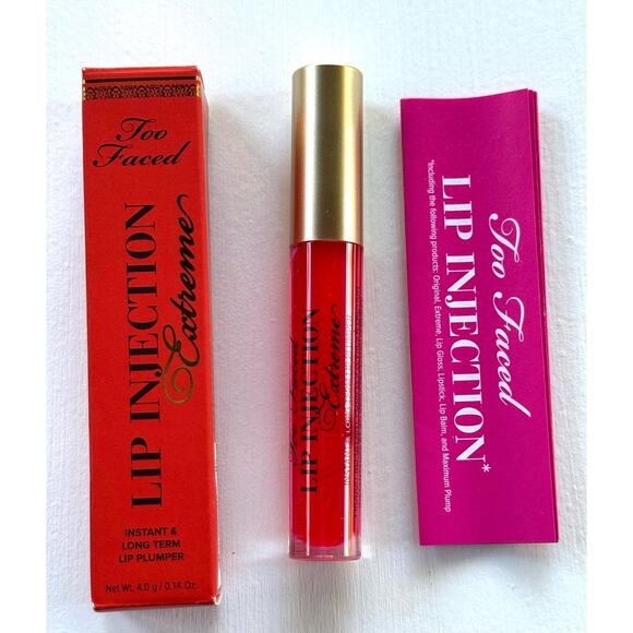 Too Faced LIp Injection Extreme Tangerine Dream New in Box - Picture 1 of 3